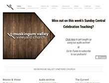 Tablet Screenshot of muskingumvineyard.org
